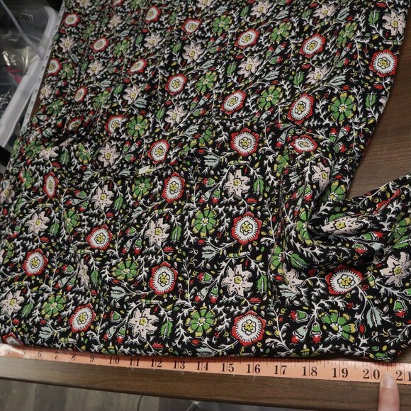 Boden Dress Women 8L Black Boho Cottagecore Grannycore Spring Garden Party - Picture 10 of 16